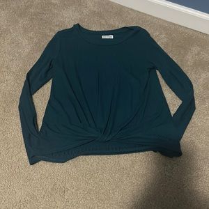 Ten sixty Sherman girls size large ribbed long sleeve